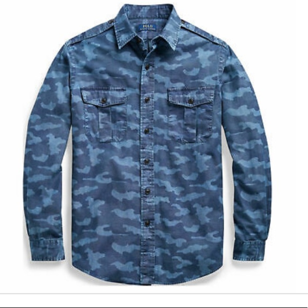 Polo Ralph Lauren Indigo work shirt
